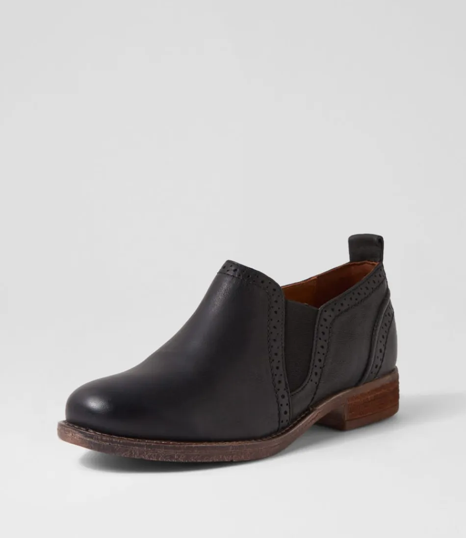 JOSEF SEIBEL Sienna - Chaussures femme en cuir noir élégantes, modèle confortable pointure 43