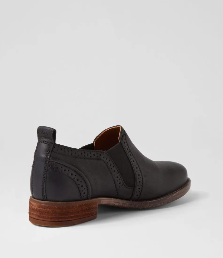 JOSEF SEIBEL Sienna - Chaussures femme en cuir noir élégantes, modèle confortable pointure 43
