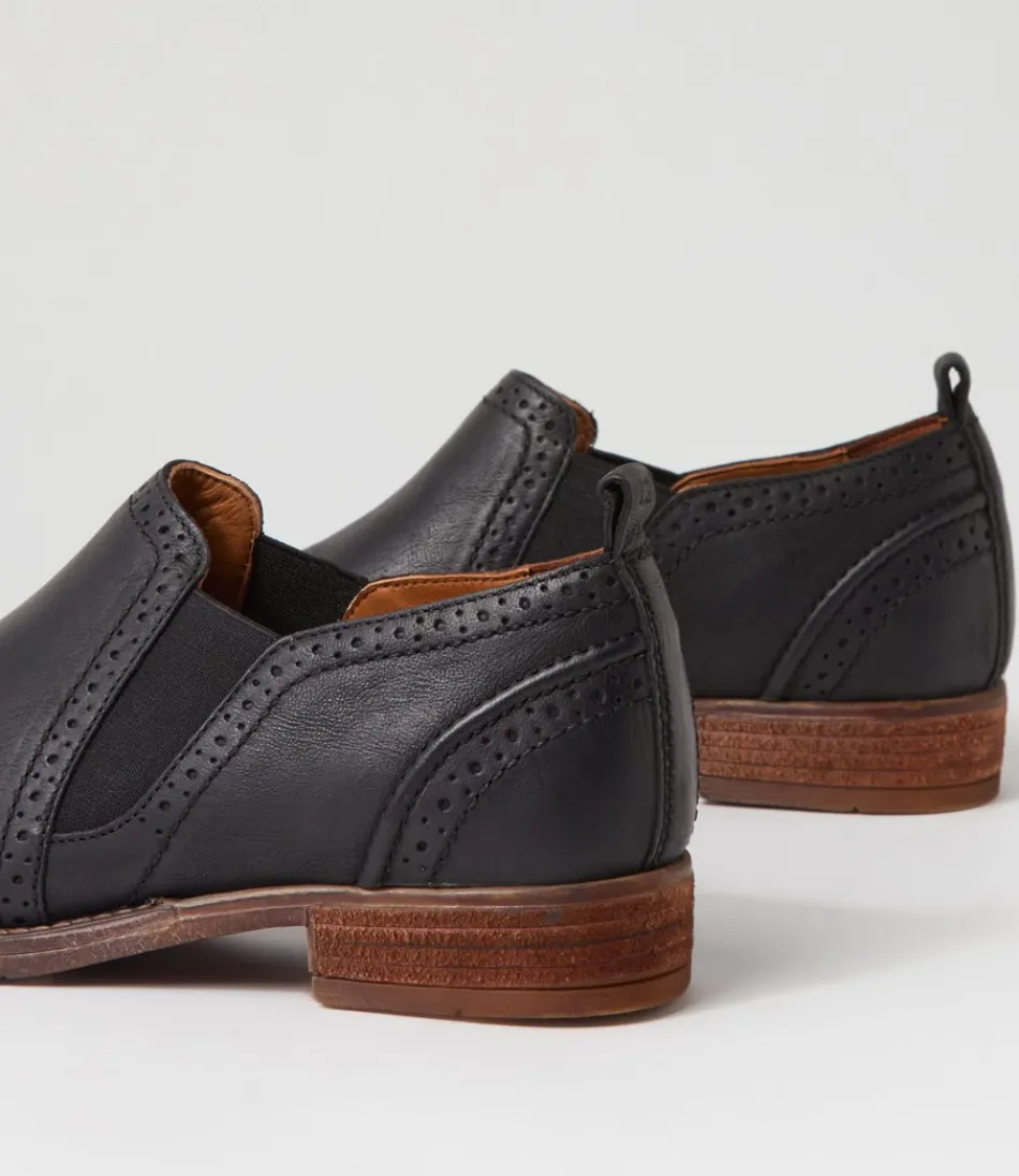 JOSEF SEIBEL Sienna - Chaussures femme en cuir noir élégantes, modèle confortable pointure 43