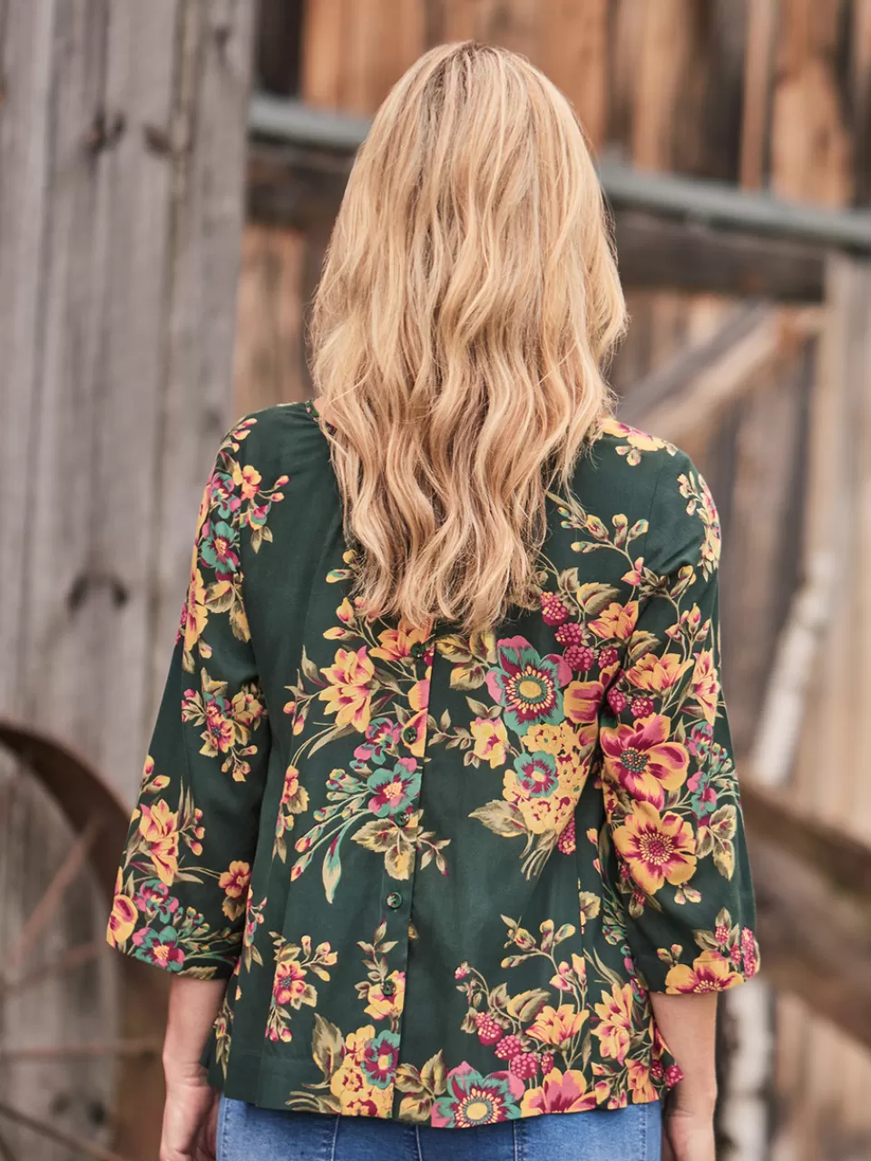 Chemisier bohème Sikkim - Collection printanière April Cornell | Tendance actuelle