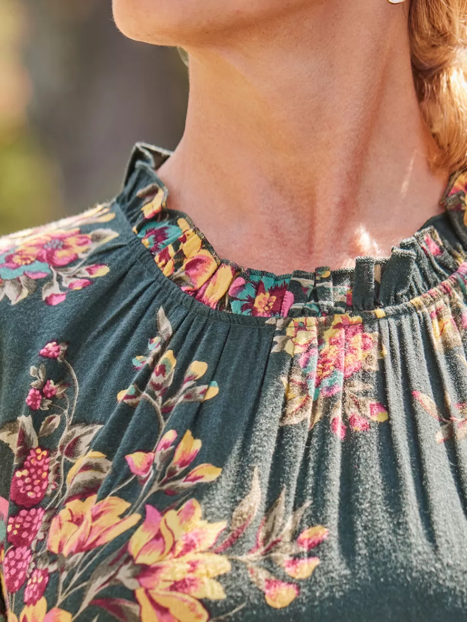 Robe bohème courte style Sikkim - Collection printemps April Cornell