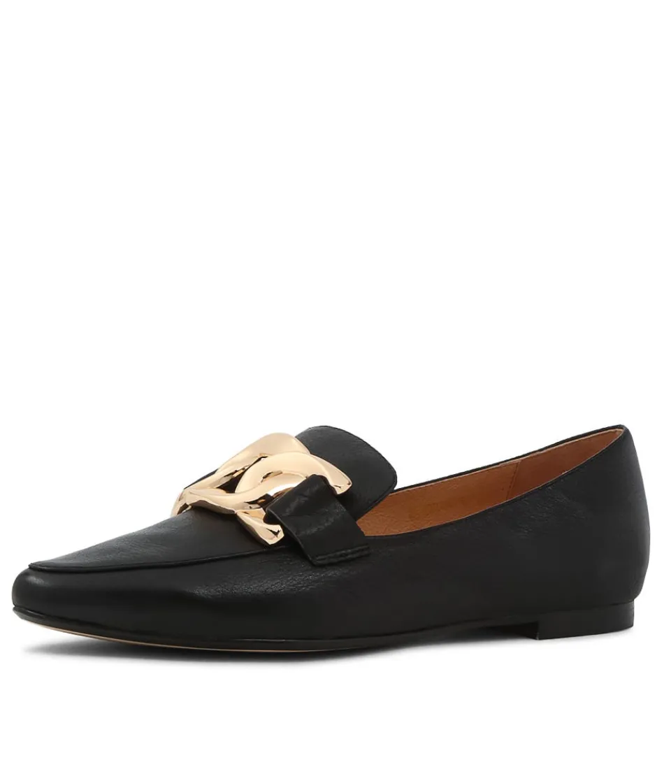 Mocassins Femme Socoro - Cuir Noir Élégant Haut de Gamme | Confort Élégant & Style Intemporel