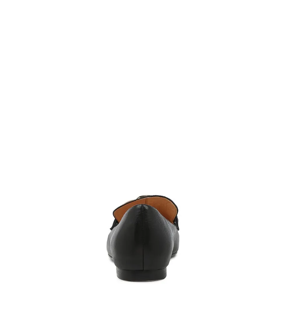 Mocassins Femme Socoro - Cuir Noir Élégant Haut de Gamme | Confort Élégant & Style Intemporel