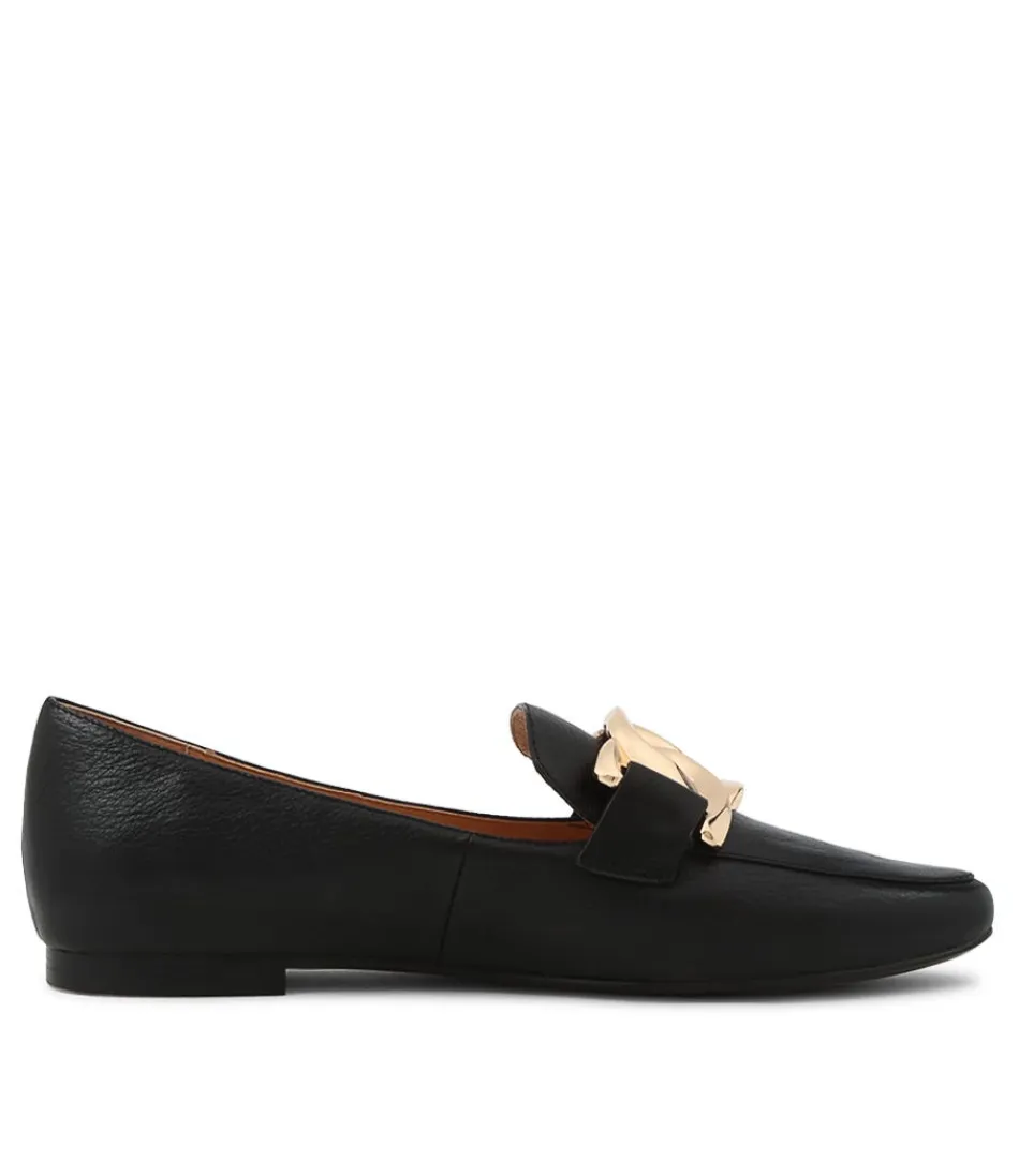 Mocassins Femme Socoro - Cuir Noir Élégant Haut de Gamme | Confort Élégant & Style Intemporel