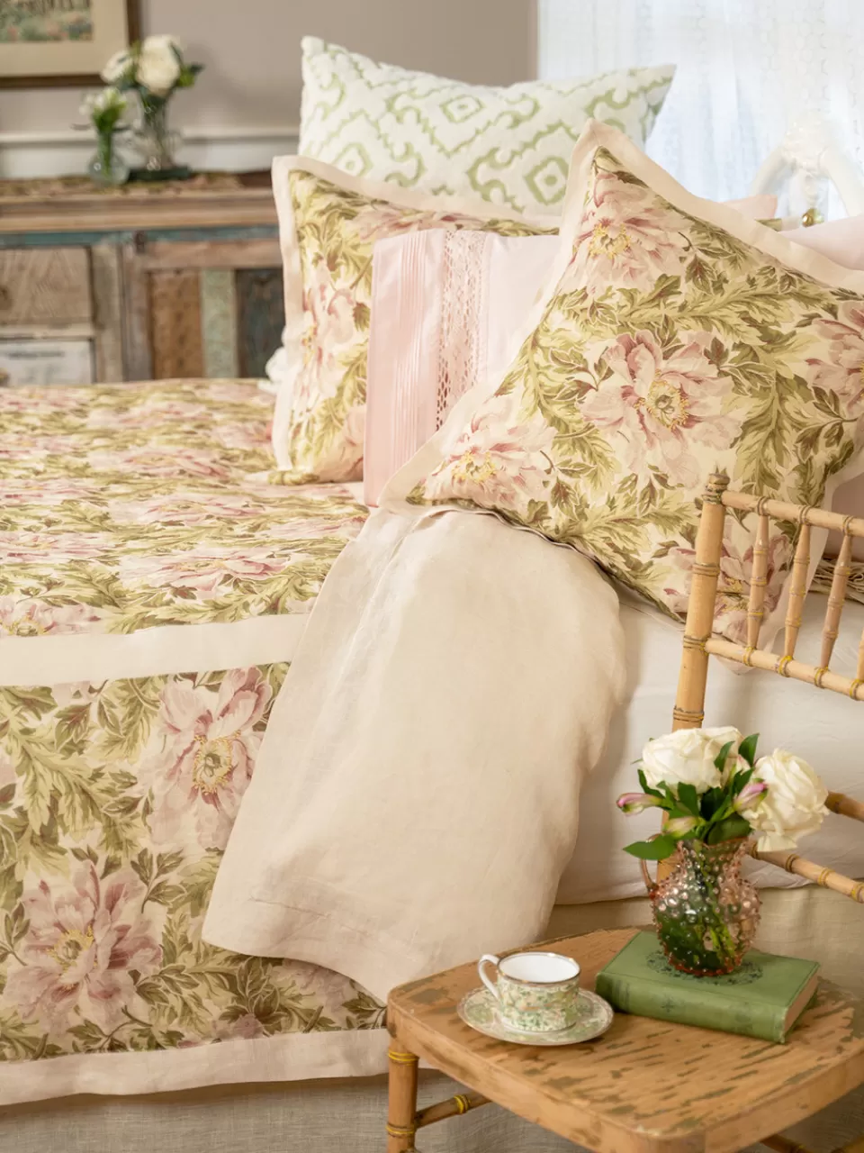 Housse de Couette en Lin Éclatant - Collection April Cornell, Douceur Haut de Gamme à Prix Doux