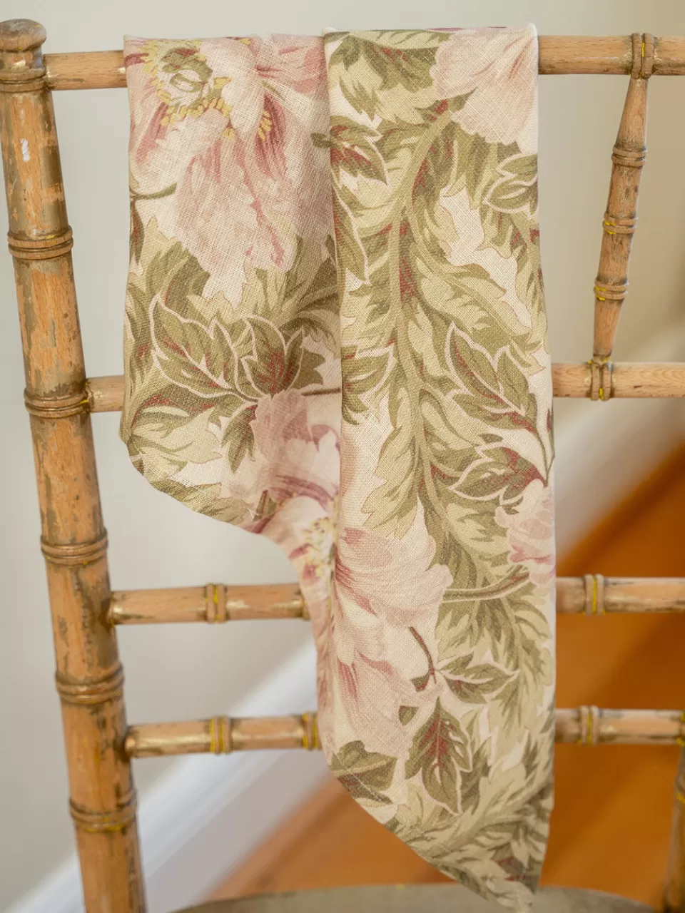 Lot de 4 serviettes en lin haut de gamme - Collection Splendor par April Cornell à prix doux