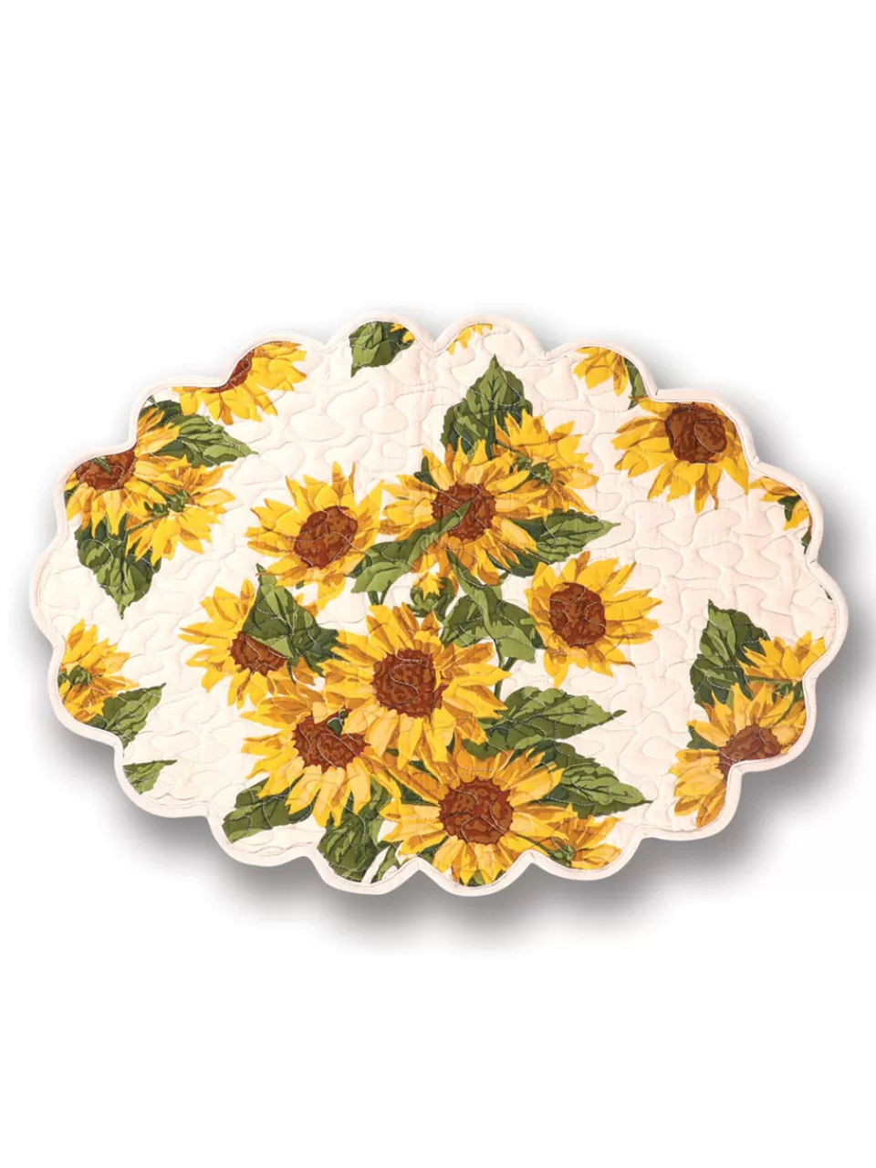 April Cornell - Lot de 4 napperons brodés 