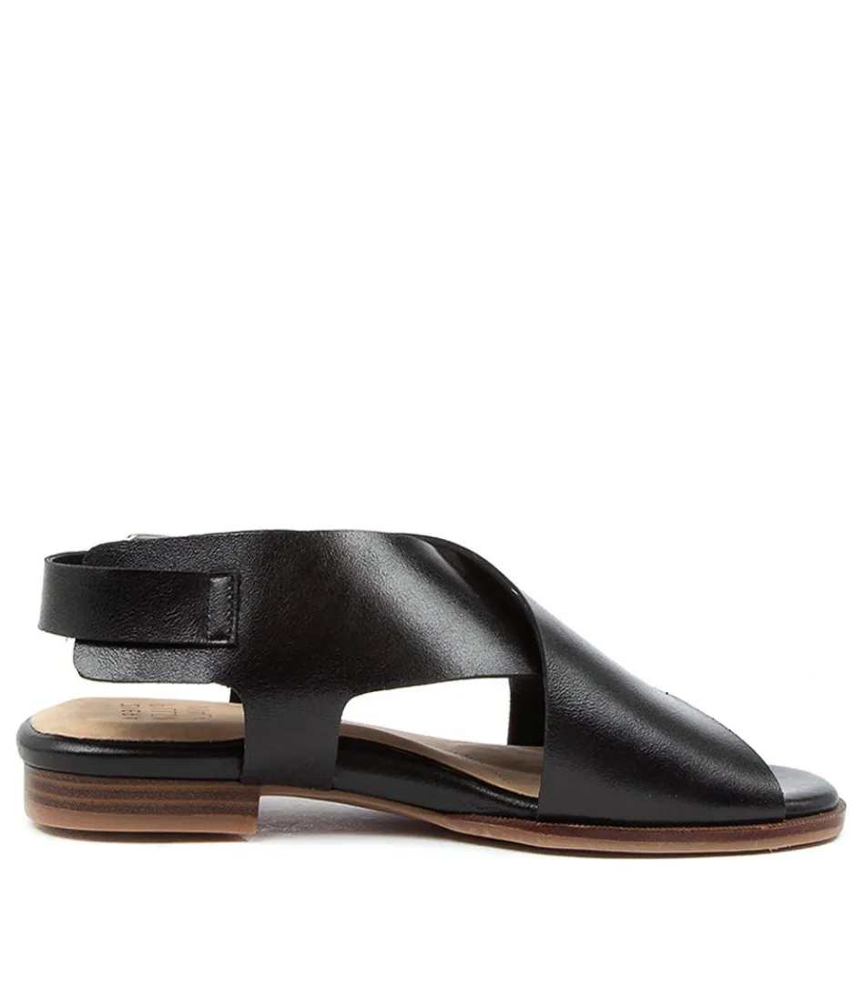 Escarpins élégants ZIERA Tosca - Modèle confortable pour femme en cuir noir souple