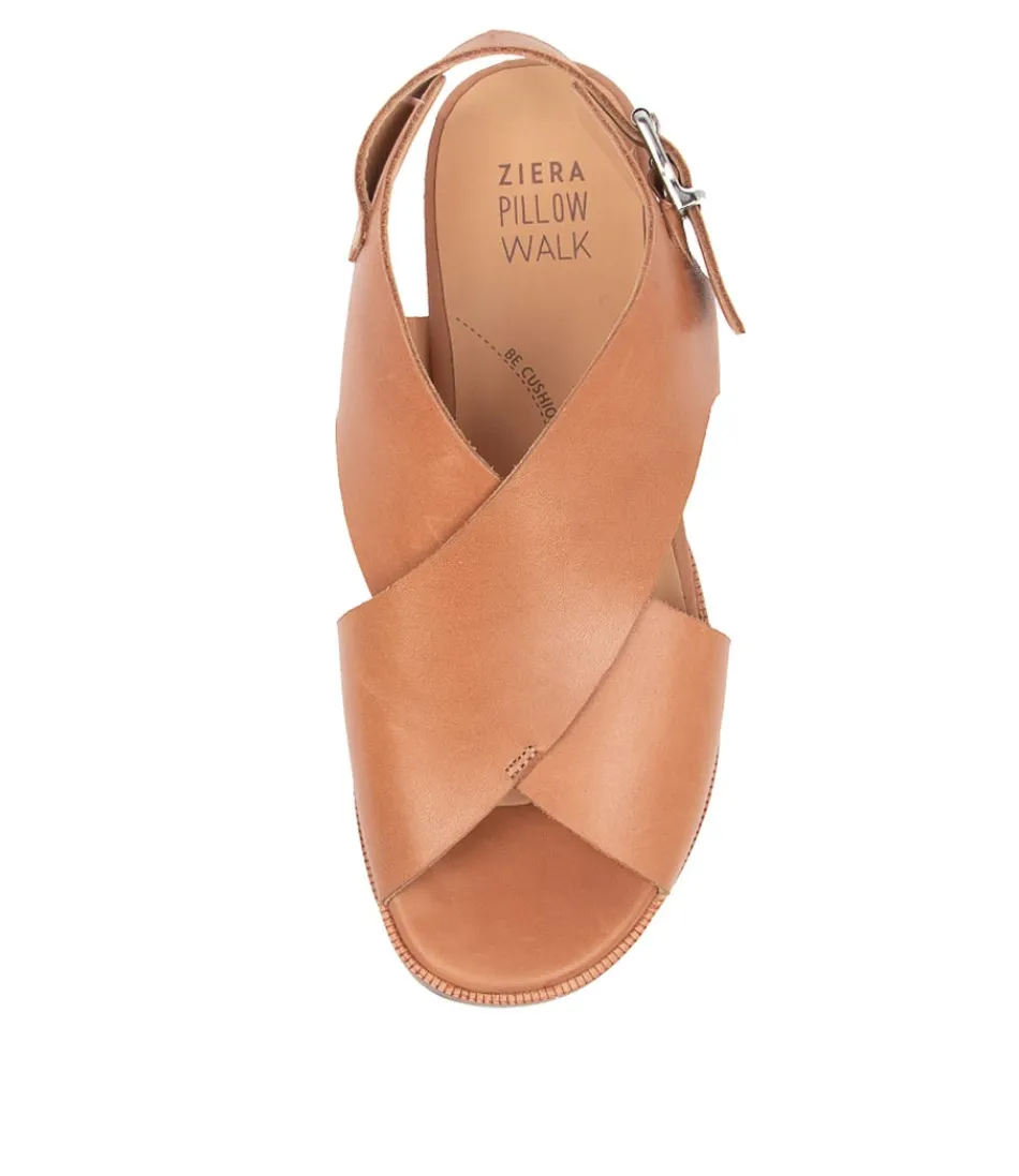 Escarpins ZIERA Femme - Modèle Tosca W en Cuir Beige Clair, Confort Assuré et Style Intemporel