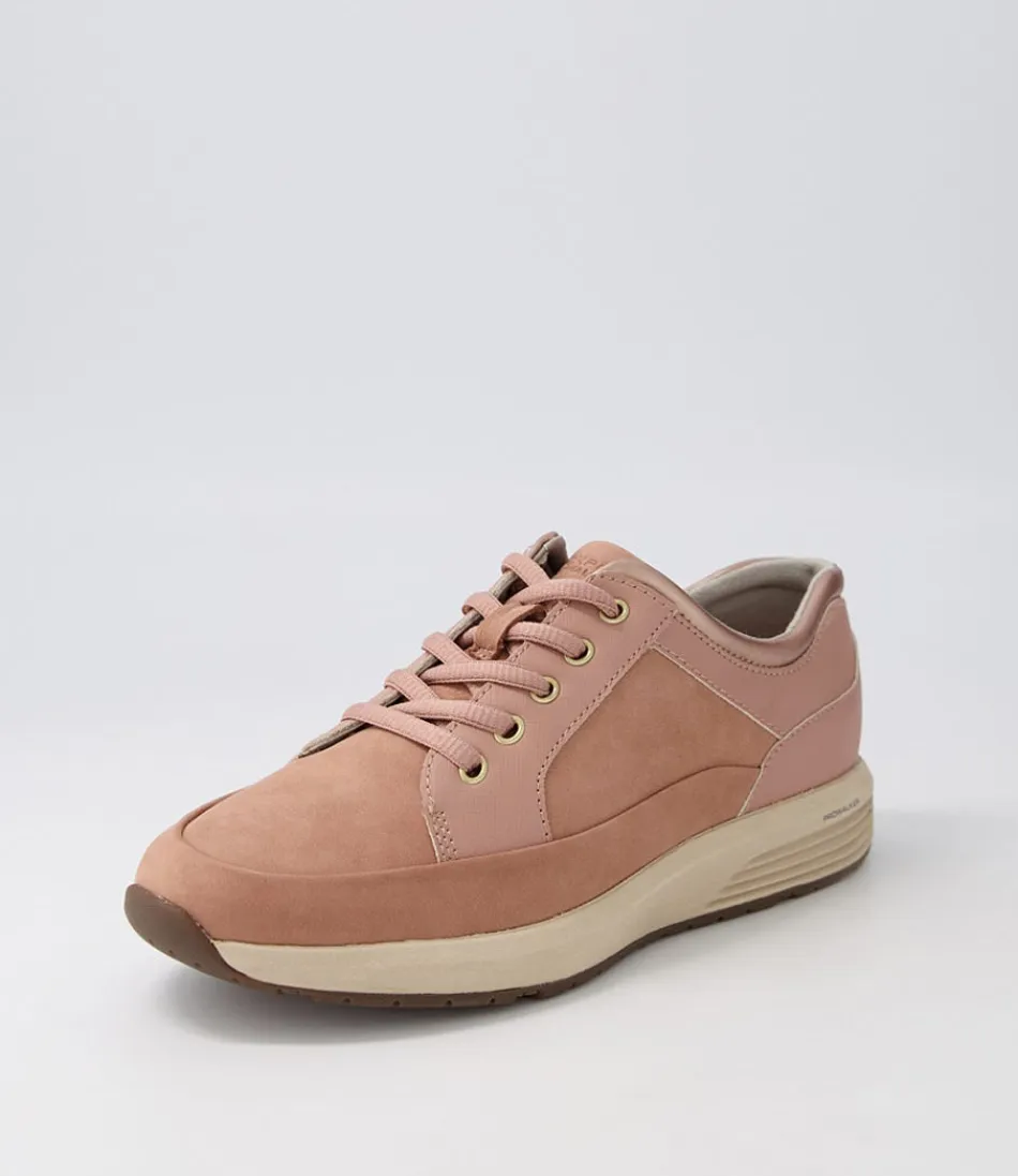 Chaussures ROCKPORT pour Femme - Confort Dynamique 'Prowalker Tuscany' en Nubuck Souple, Idéales pour la Ville