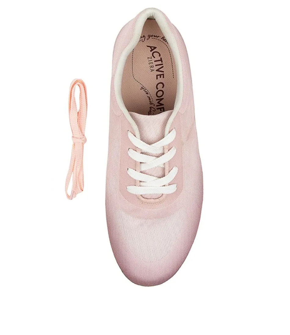 Sandales ZIERA Femme Confort Optimal - Modèle Umbria XF en Maille Nacrée Cassis