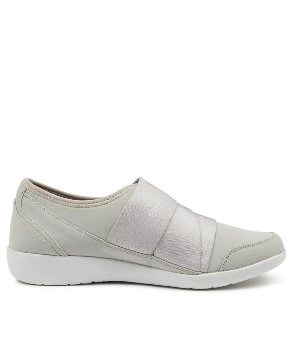 ZIERA - Chaussures Urbaines Pour Femme : Confort Optimal, Doublure Néoprène Respirante (Dégradé Brouillard - Modèle FF)