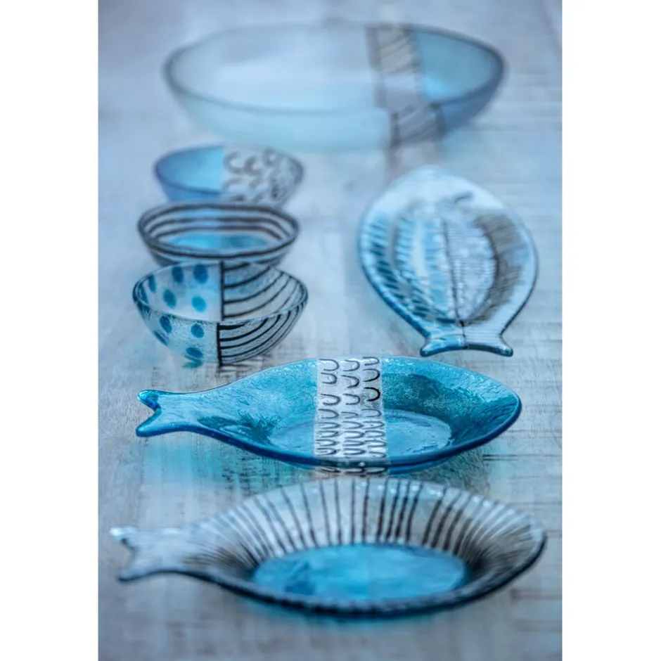 Assiette contemporaine en verre trempé - Noir élégant (30 cm de diamètre × 6 cm de hauteur) - Vaisselle Vidro Pomax
