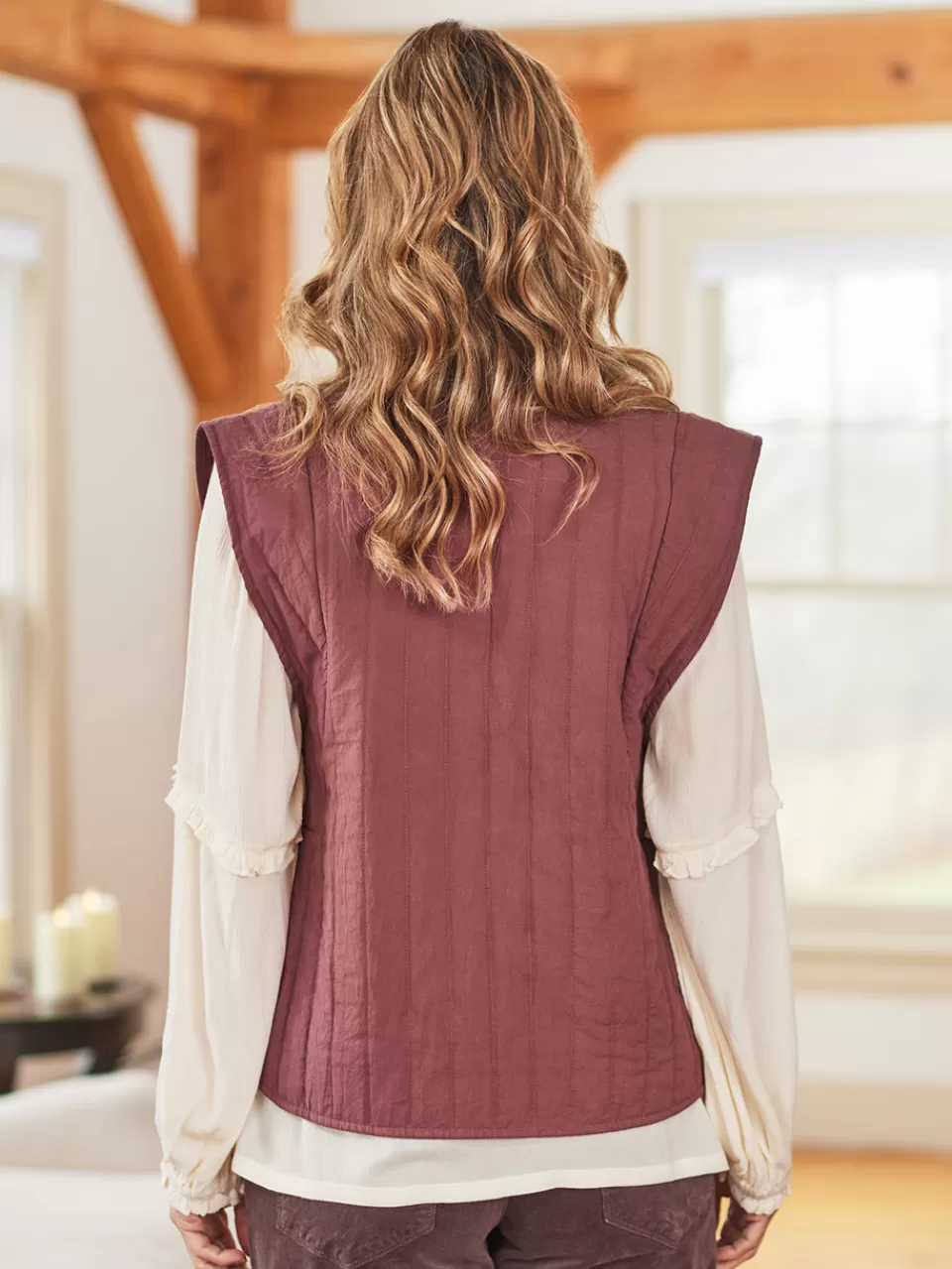 Découvrez la Veste Matelassée Bohème - Style Voyageur Léger de la Collection April Cornell, Idéale pour Vos Aventures Quotidiennes à Petit Prix