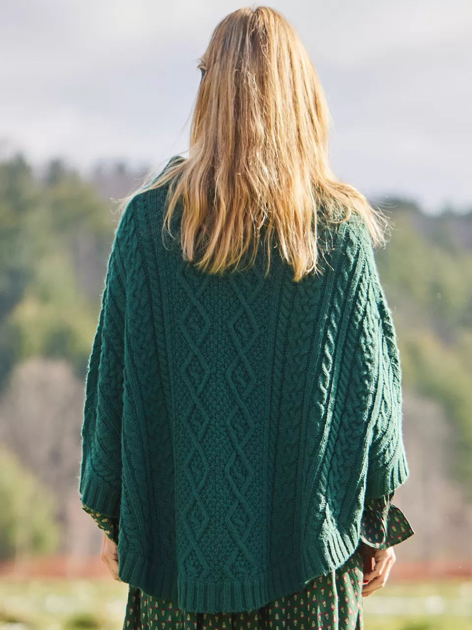 Cape Sylvestre en Vert Canopée - Collection Printanière April Cornell à Prix Doux